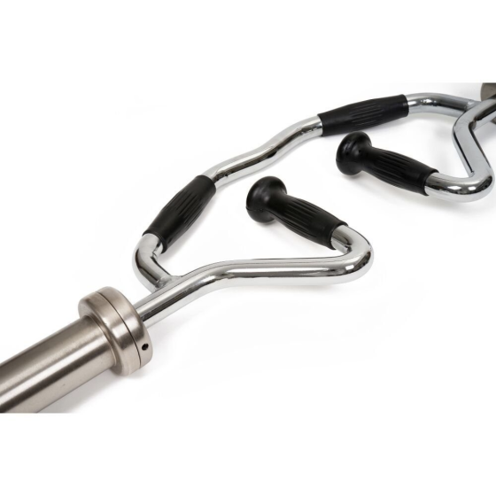 Гриф олімпійський Bi-Tri-Trap York Fitness 86см (50мм) з гумовими рукоятками Киев