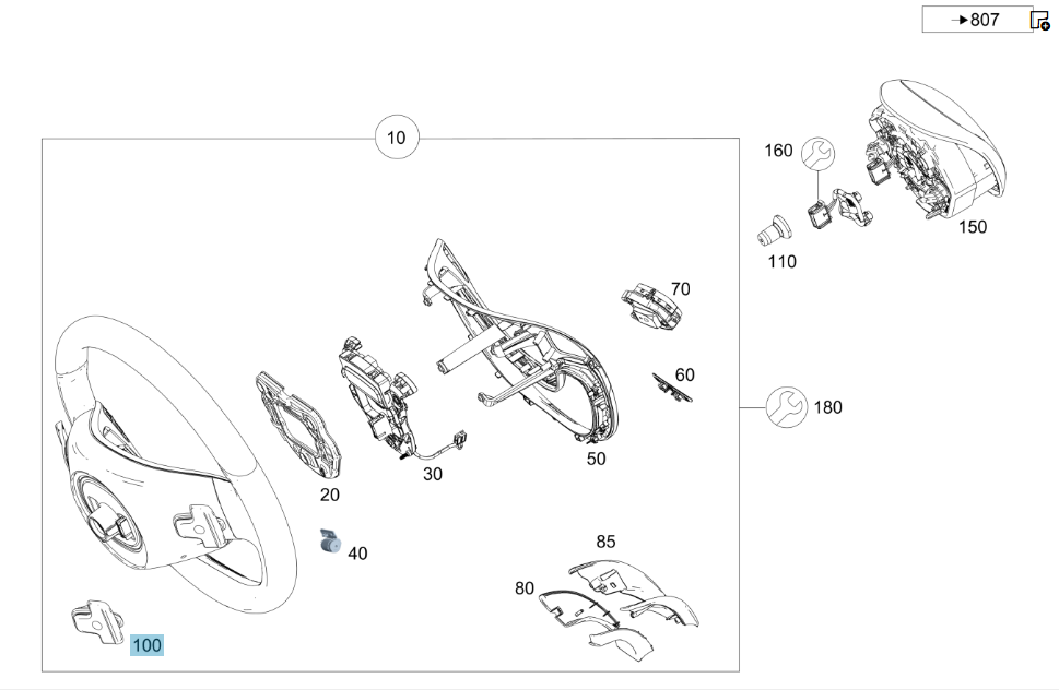 Mercedes-Benz  A0999051200 9051 Підрульовий "пелюстка" перемикач передач "-" лівий чорний Maybach X222 S-class long V222 S-class s Одесса - изображение 10