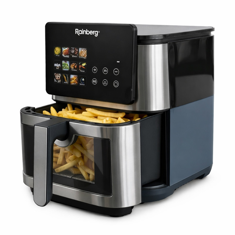 Фритюрниця аерофритюрниця, Електрична машина для картоплі фрі, Аерофрітюрниця електрична для дому TV-66 Івано-Франківськ - фото 1