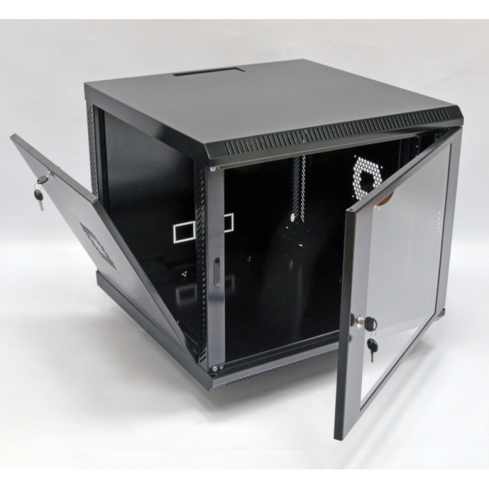 Шафа серверна CMS 9U 600 х 600 х 507 UA-MGSWA96B для мережевого обладнання Київ - фото 2