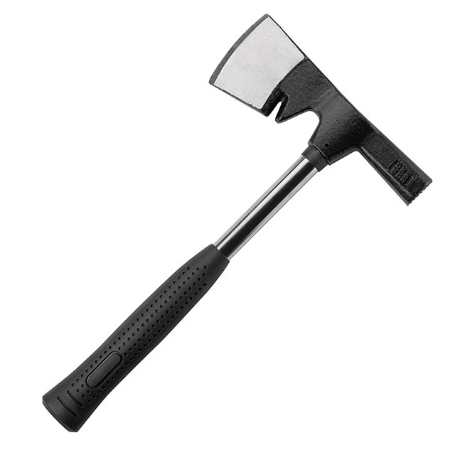 Сокира монтажника, 600 г, металева ручка INTERTOOL HT-0260 Киев - изображение 1