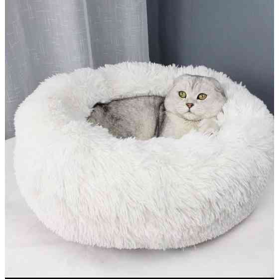 Лежанка для котів і собак «Ворс» Біла 10050 XXL (90см) Київ