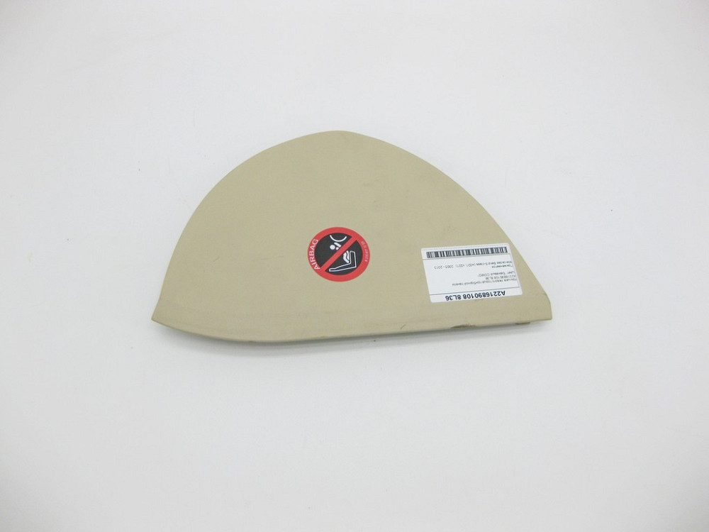 Mercedes-Benz  A2216890108 8L36 Кришка лівого торця приладової панелі бежева S-Class W221 Одеса - фото 3