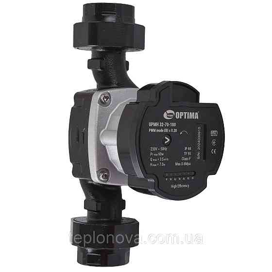 Насос циркуляционный энергосберегающий  Optima PRIME UPMH 32-70AUTO 180мм + гайки Черновцы