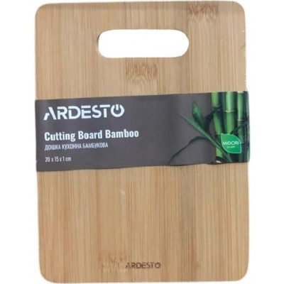 Дошка для нарізання Ardesto Midori 20 х 15 х 1 см, бамбук (AR1420BA) Вінниця - фото 1