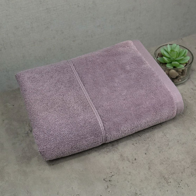 Набір велюр/махра рушників 3шт GM Textile 40x70см, 50x90см, 70x140см Premium Milado 550г/м2 (Виногра Суми - фото 7