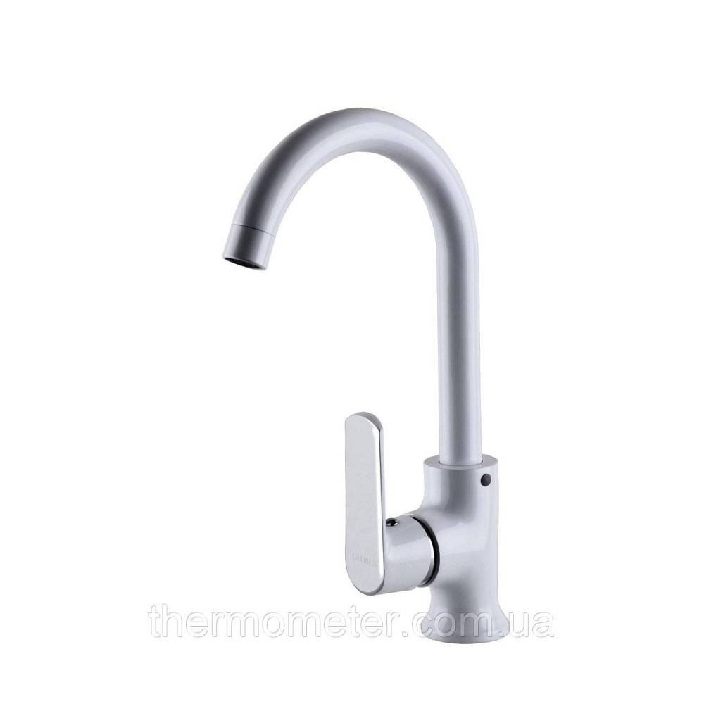 Смеситель для кухни Globus Lux Laguna GLA-0203SL-7-WHITE Киев - изображение 3