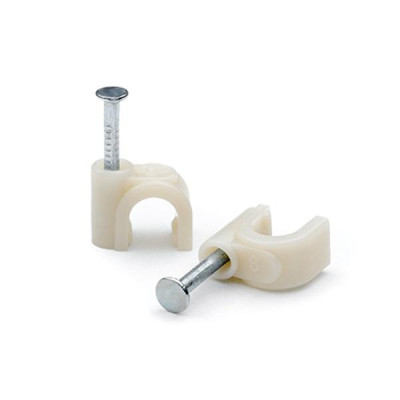 Скоба Atcom для крепления кабеля 6мм 100шт (15256) Винница - изображение 1