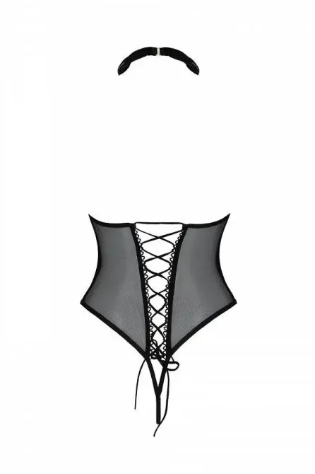 Боді TRISHA BODY black L/XL - Passion Львів - фото 4