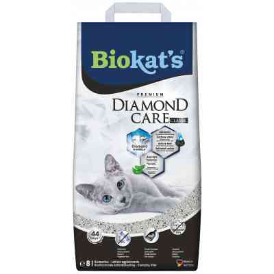 Наповнювач для туалету Biokat's DIAMOND CARE CLASSIC 8 л (4002064613253) Вінниця