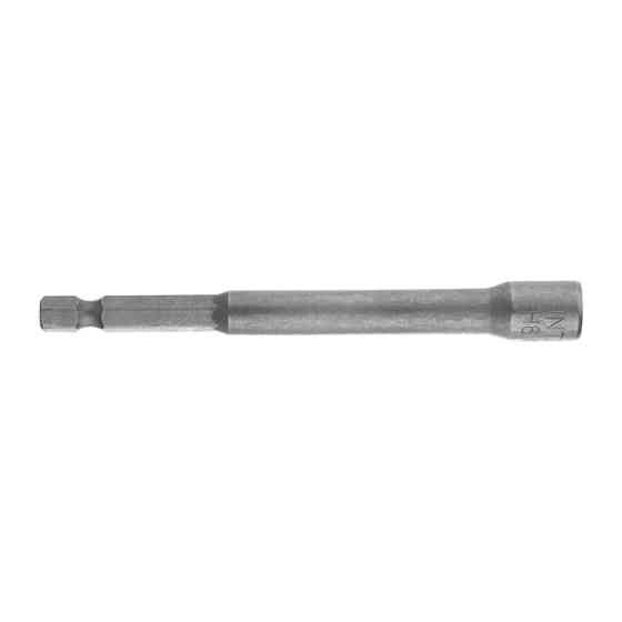 Комплект торцевих насадок до викруток H6, 1/4", 100 мм, уп. 10 шт. Львів