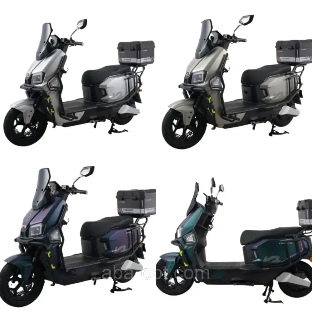 ЕЛЕКТРОСКУТЕР CROSSER V-1 2000W-72В-23А/ч шини 12"-10" купити в Україні дешево Одеса - фото 1