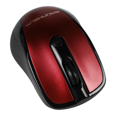 Мишка Grunhelm M-510WL Wireless Black/Red (126870) Вінниця - фото 5