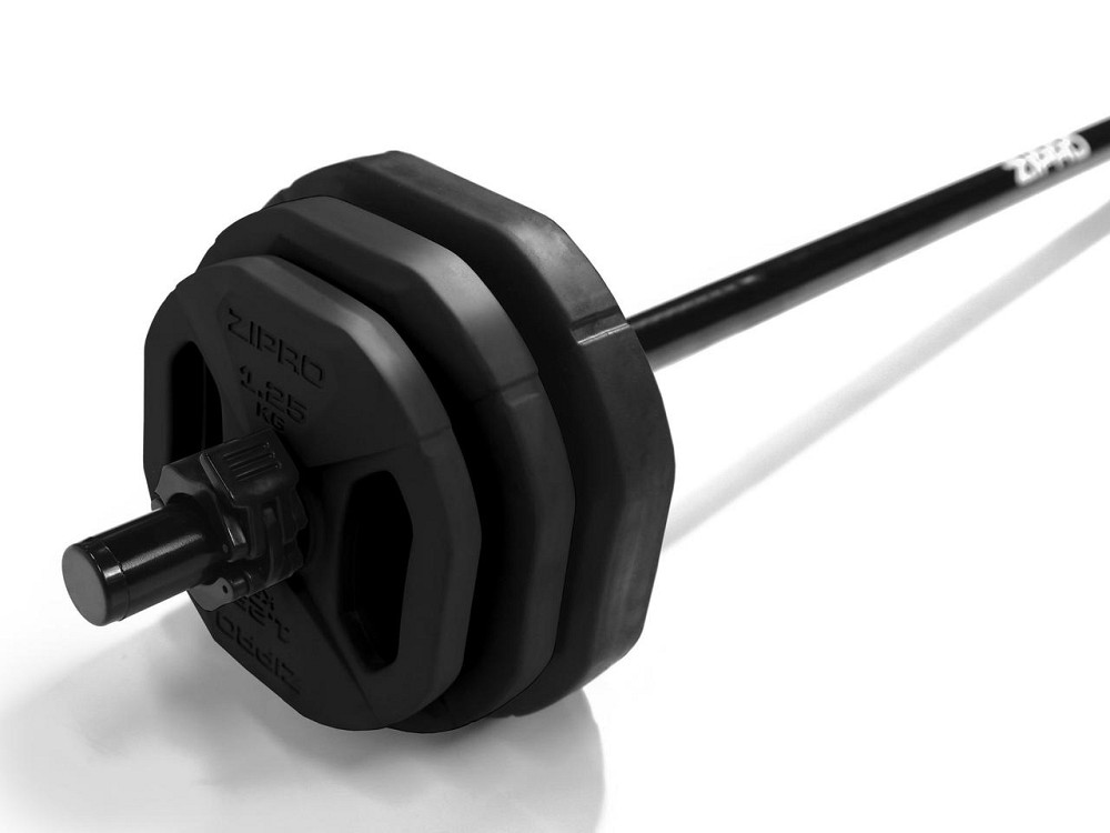 Штанга Body Pump Black Zipro с комплектом отягощений 20 кг Киев - изображение 8