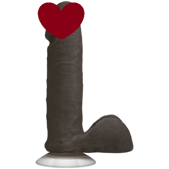 Фаллоимитатор Doc Johnson The Realistic Cock 6 inch Black - ULTRASKYN, Vac-U-Lock, диаметр 4,3см Sex Aura Киев