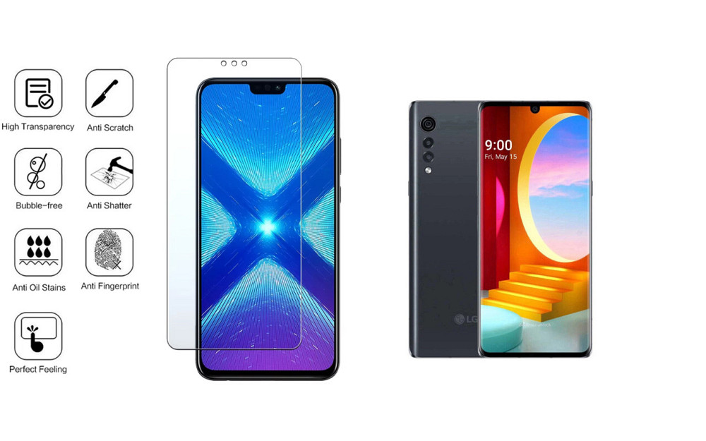 Захисне скло NeoGlass для LG Velvet 5G LM-G900EM – надпрозоре та стійке Київ - фото 4