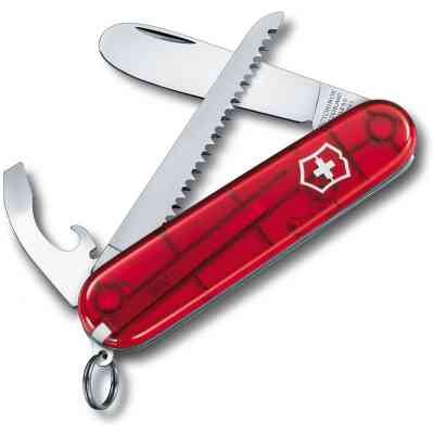 Нож Victorinox My First Transparent Red (0.2373.T) Винница