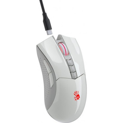 Мышка A4Tech Bloody R90 Plus Wireless Greyish White (4711421001731) Винница - изображение 7
