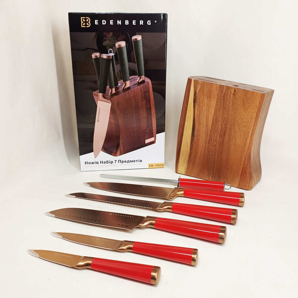 Кухонные ножи для готовки, Эксклюзивные кухонные ножи, Набор ножей для поваров Набор ножей готовки CK-38 Львов - изображение 4