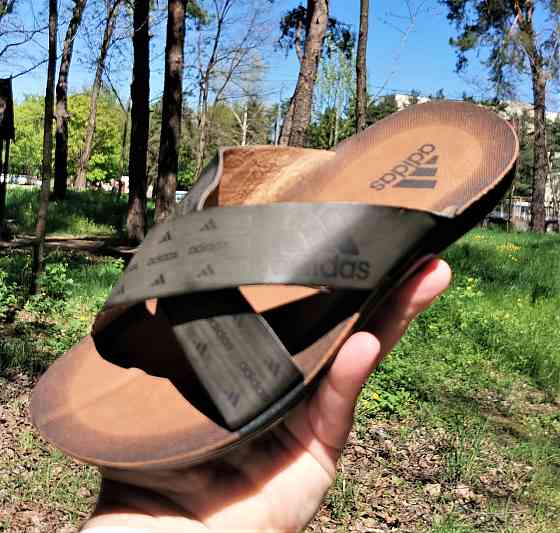 Чоловічі Шлепанці Тапочки Adidas Сланці Сері Адас ( розміри: 40,41,43,44) Дніпро