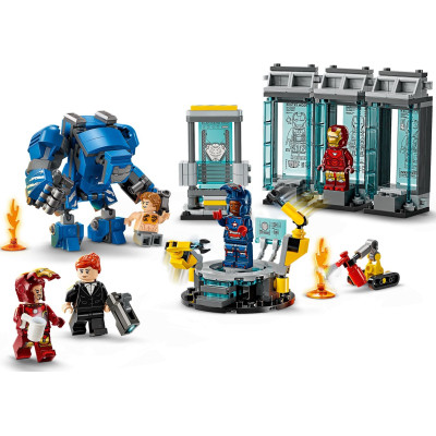 Конструктор LEGO Super Heroes Лабораторія Залізної Людини: зал обладунків (76315) Вінниця - фото 7