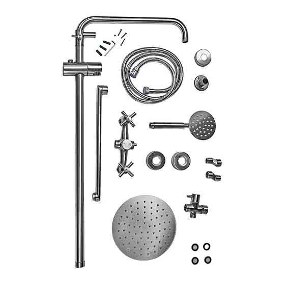 Душевая колонна со смесителем Mixxus DVE-006-J из нержавеющей стали SUS304 Харьков