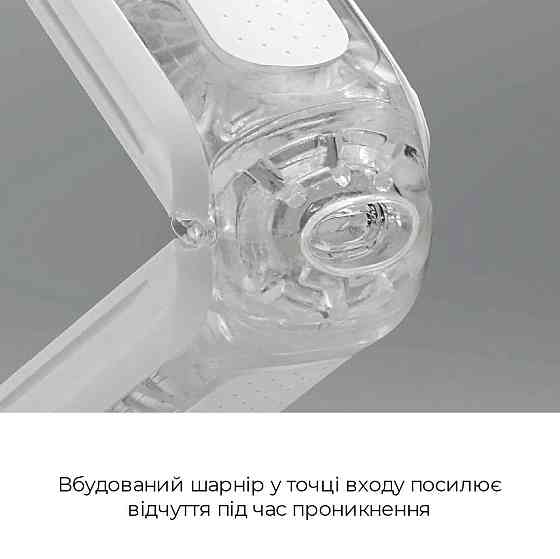 Мастурбатор Tenga Flip Zero Gravity White, змінна інтенсивність стимуляції, розкладний Sex Aura Київ