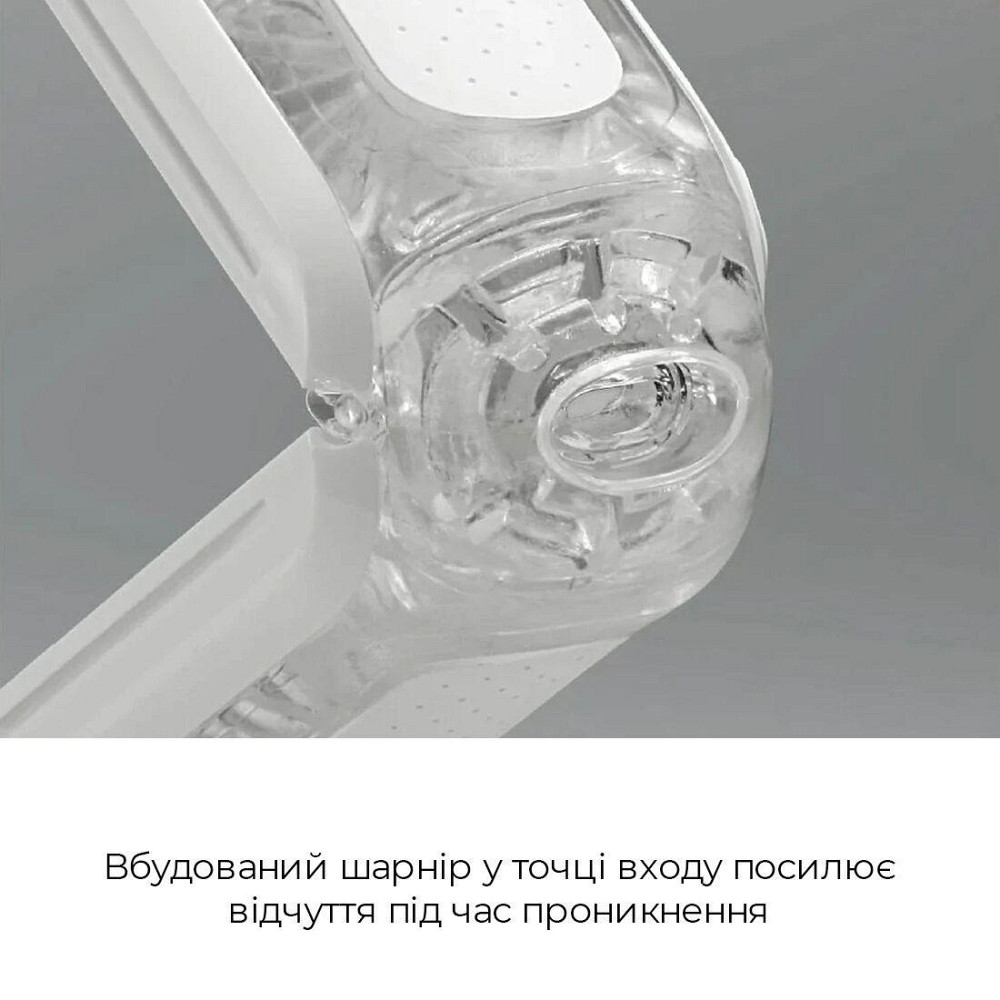 Мастурбатор Tenga Flip Zero Gravity White, змінна інтенсивність стимуляції, розкладний Sex Aura Київ - фото 5