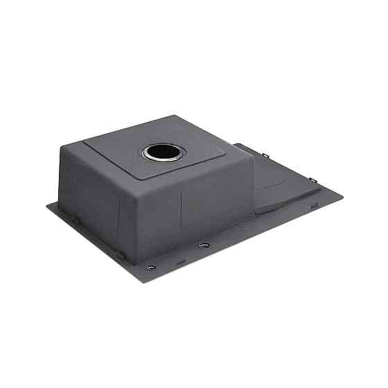 Кухонная мойка  с нержавеющей стали Kroner KRP Schwarze - 78х49LHM PVD (3/1 мм) черная Киев