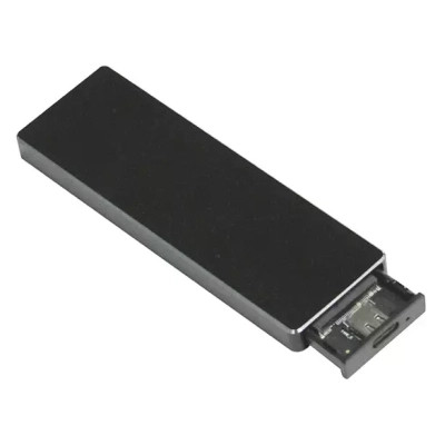 Кишеня зовнішня AgeStar M2 SATANVME metal black (31UBVS6C (Black)) Вінниця - фото 2