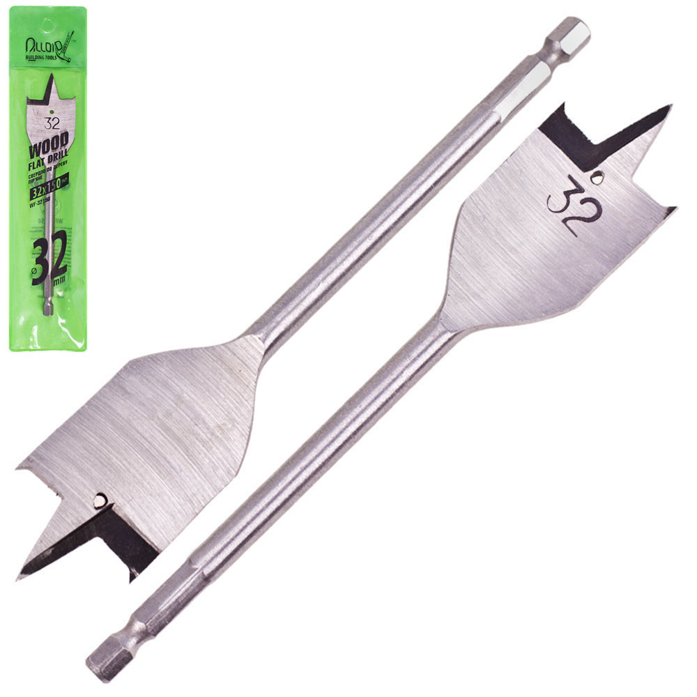 Свердло по дереву пір'яне 32x150мм Alloid WF-32150 Винница - изображение 1