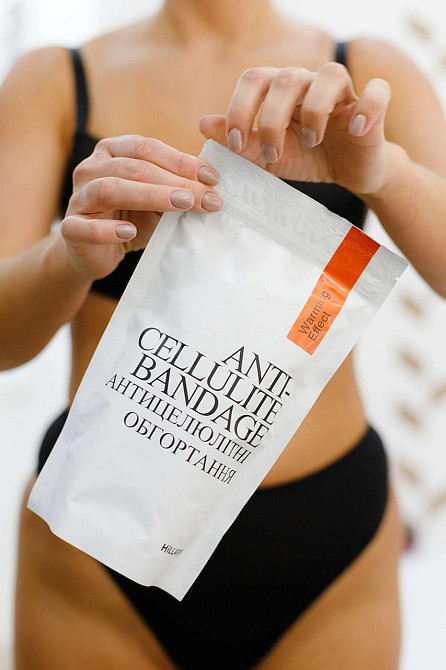 Жидкость для антицеллюлитных обертываний с разогревающим эффектом Hillary Anti-cellulite Bandage Warming Effect Fluid, 500 мл Киев - изображение 2