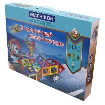 Конструктор Магнікон 98 деталей (MK-98) Вінниця