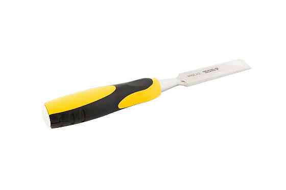 Стамеска ударна MASTERTOOL CrV 20 мм з двокомпонентною ручкою 14-1520 Коломия