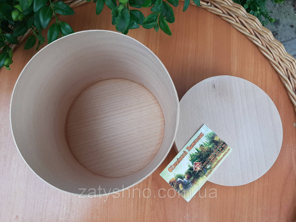 Тубус из шпона для подарков Киев - изображение 6