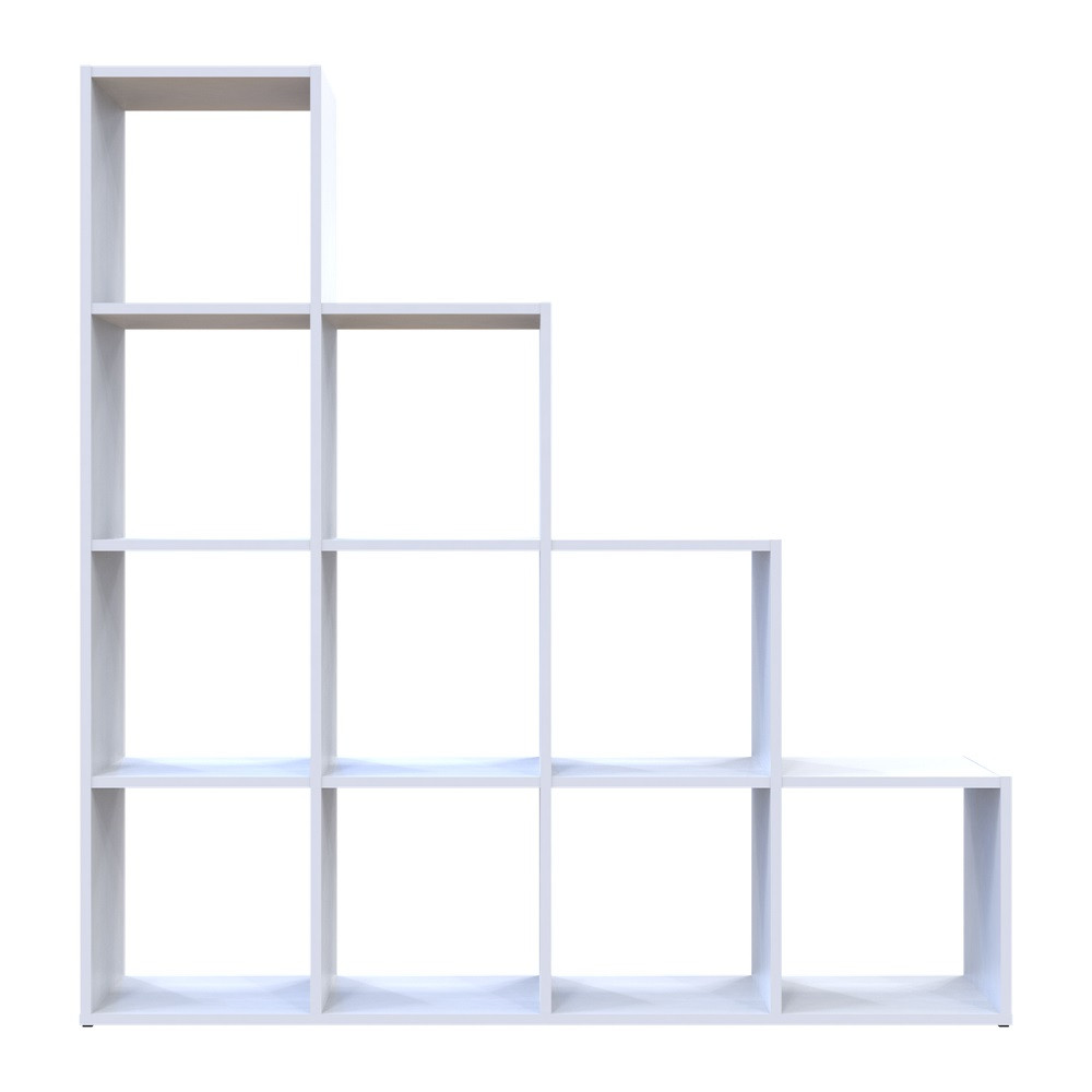 Стелаж Doros Степ 4х4 Білий відкритий 136.2х28.8х140.7 DRS-011768 (41516166) Дніпро - фото 4