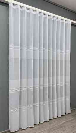 Тюль VR-Textil 1430т Мережка Льон Білий 350х270 см (42-1124) Київ