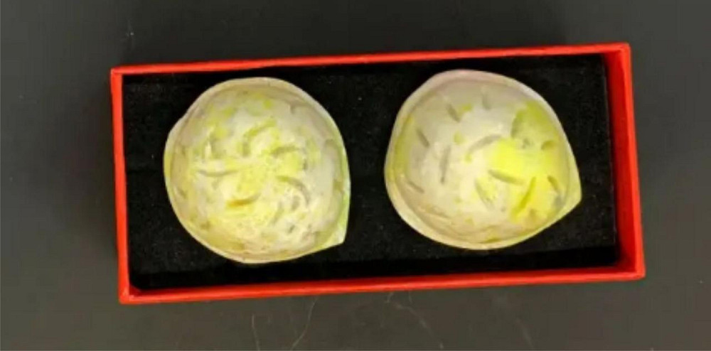 Кулі масажні нефритові у футлярі Горіхи Київ - фото 4