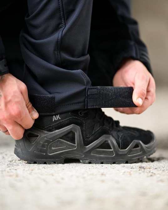 Демісезонний тактичний костюм софтшел DEMENTIOZ синій ДСНС ВТ6840 Одеса - фото 9