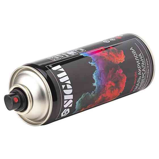 Эмаль аэрозольная акриловая 400мл RAL 8019 серо-коричневый глянец SIGMA (2736731) Киев