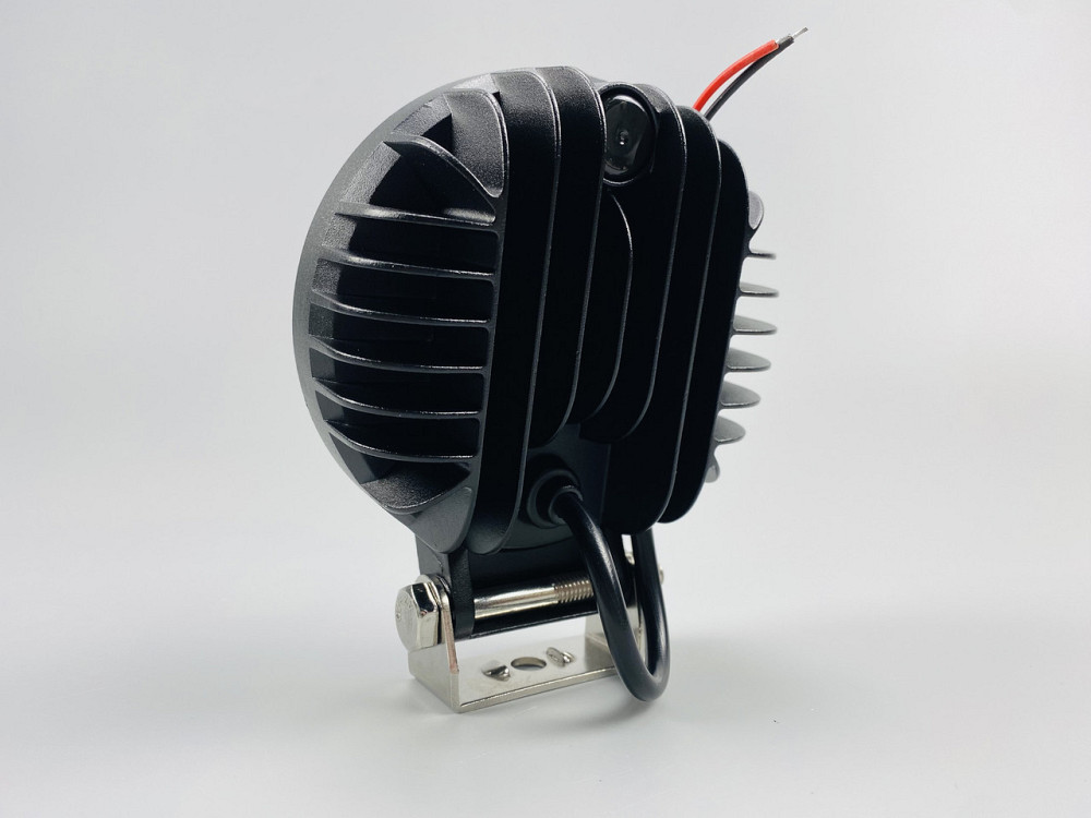 Фара LED кругла 19 led chip 9-30V, Світлодіодна лампа для позашляховика Мукачево - фото 4