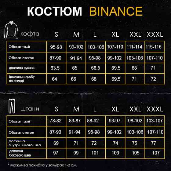 Темно-сірий спортивний костюм для чоловіків Pobedov Binance. Весна осінь спортивний комплект Київ