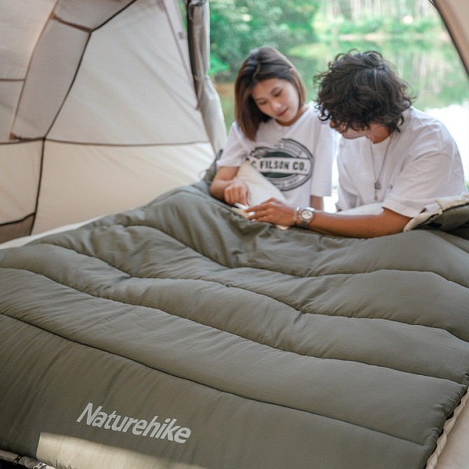 Спальний мішок Naturehike LD150 CNK2300SD016, темно-зелений Київ - фото 4