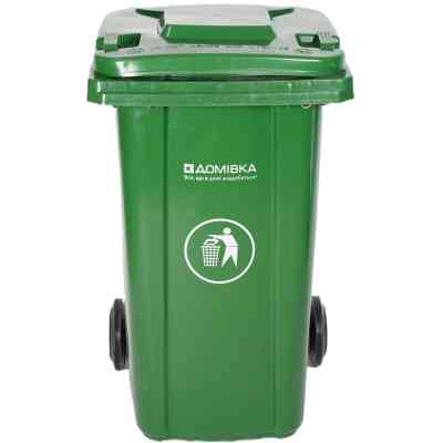 Контейнер для мусора Домівка 100L-A Зеленый 100 л (000033130) Винница