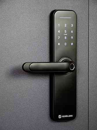 Умный дверной биометрический замок SEVEN LOCK SL-7766BF Киев