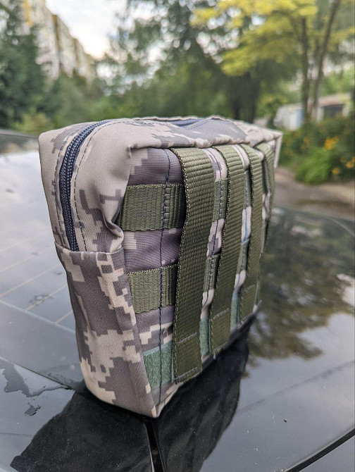 Органайзер сумка тактична поясна із системою Molle підсумок для телефону. документів, ключів, дрібни Дніпро - фото 3