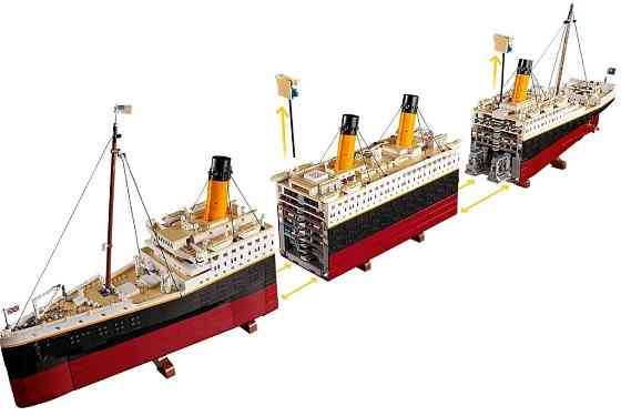 Конструктор Титанік/ Titanic, 135см, 9090 деталей (10294) Київ