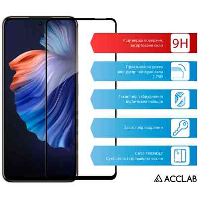 Скло захисне ACCLAB Full Glue Infinix Hot 50 Pro Black (1283126598807) Вінниця