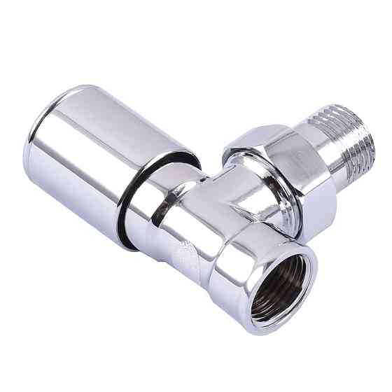 Кран вентильний кутовий з американкою SOLOMON 1/2″ CHROM 1845 Киев