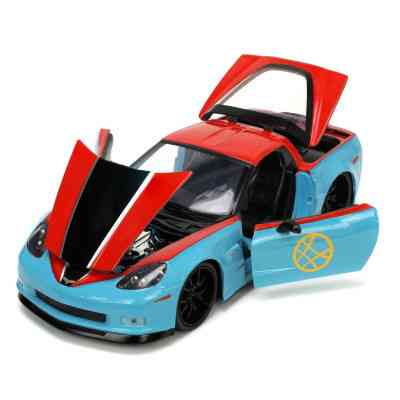 Машина Jada металлическая Марвел Шевроле Корвет с фигуркой Доктора Стрэнджа 1:24 (253225024) Винница